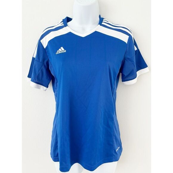 NWT Adidas Women's Climacool Regista 14 Size Small Soccer Jersey Cobalt Blue - Picture 7 of 13